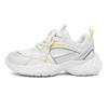 High-End Womens Summer Breathable White Sneakers Casual Sports Shoes Shock Absorbing Wear-Resistant Non-Slip Dad Shoes WXY(ZA)-600302