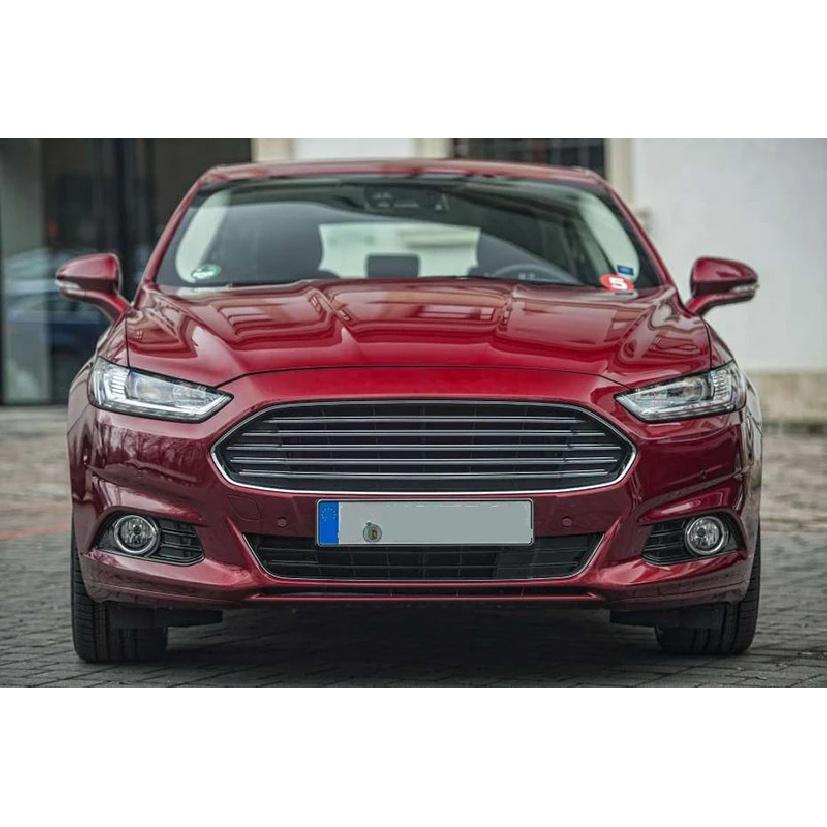 Car Front Bumper Grille Lower Racing Grill Cover Trim Chrome For Ford Mondeo 2013 2014 2015 2016