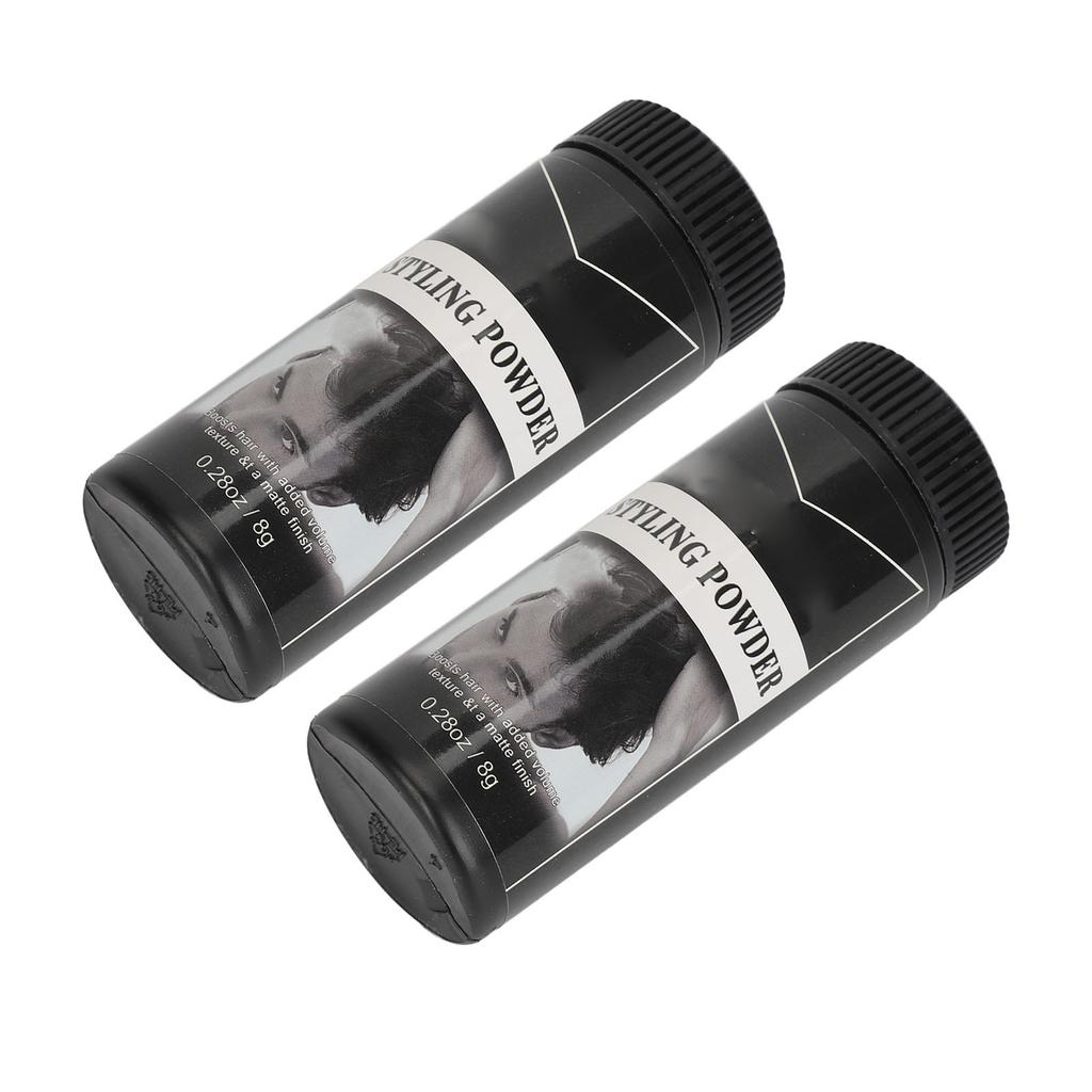 2pcs 8g Volumizing Fluffy Hair Powder Root Lifting Oil Control Plant Extracts Hair Styling Powder