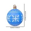 Giant Inflatable Christmas Ball Hanging Ornaments Christmas Balloons  Party Supplies