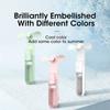 Mini Portable Foldable Fan USB Rechargeable 2000mAh Cooler Collapsible Handheld Desktop Fan Quiet for Home Office Desktop Fan