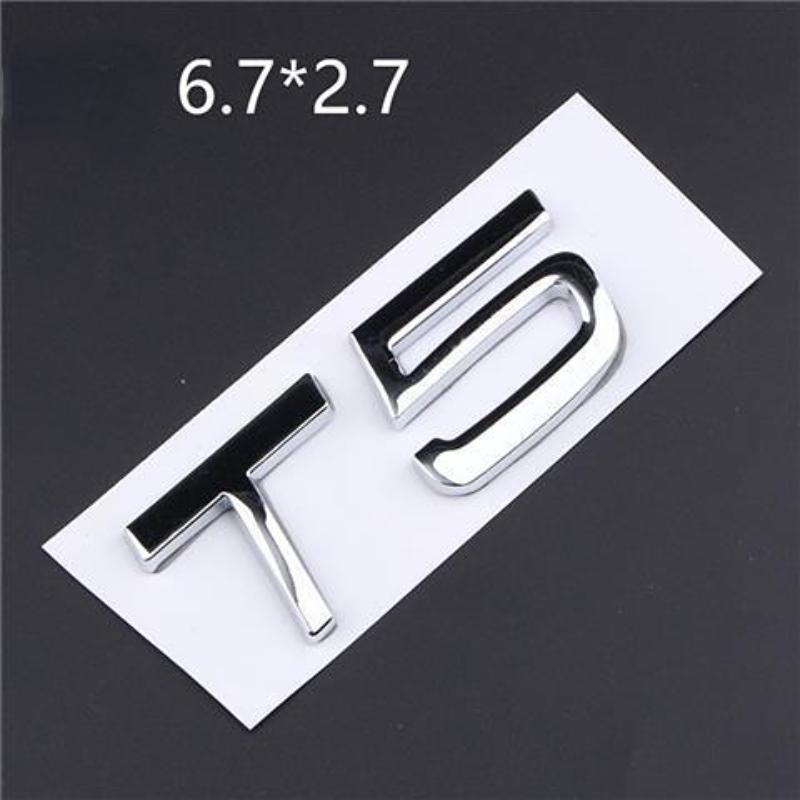 Autocolante pentru mașină modificate Metal AWD T5 T6 Logo auto S60L XC60 XC90 Aripa modificată Coadă standard Standard Autocolante decorative pentru mașină