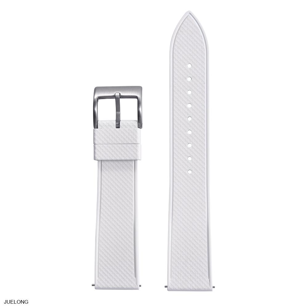Premium Mosaik FKM Gummi Taucheruhr Armband 20mm 22mm Staubdicht Wasserdicht Schnellverschluss Für Herren Damen Taucheruhren