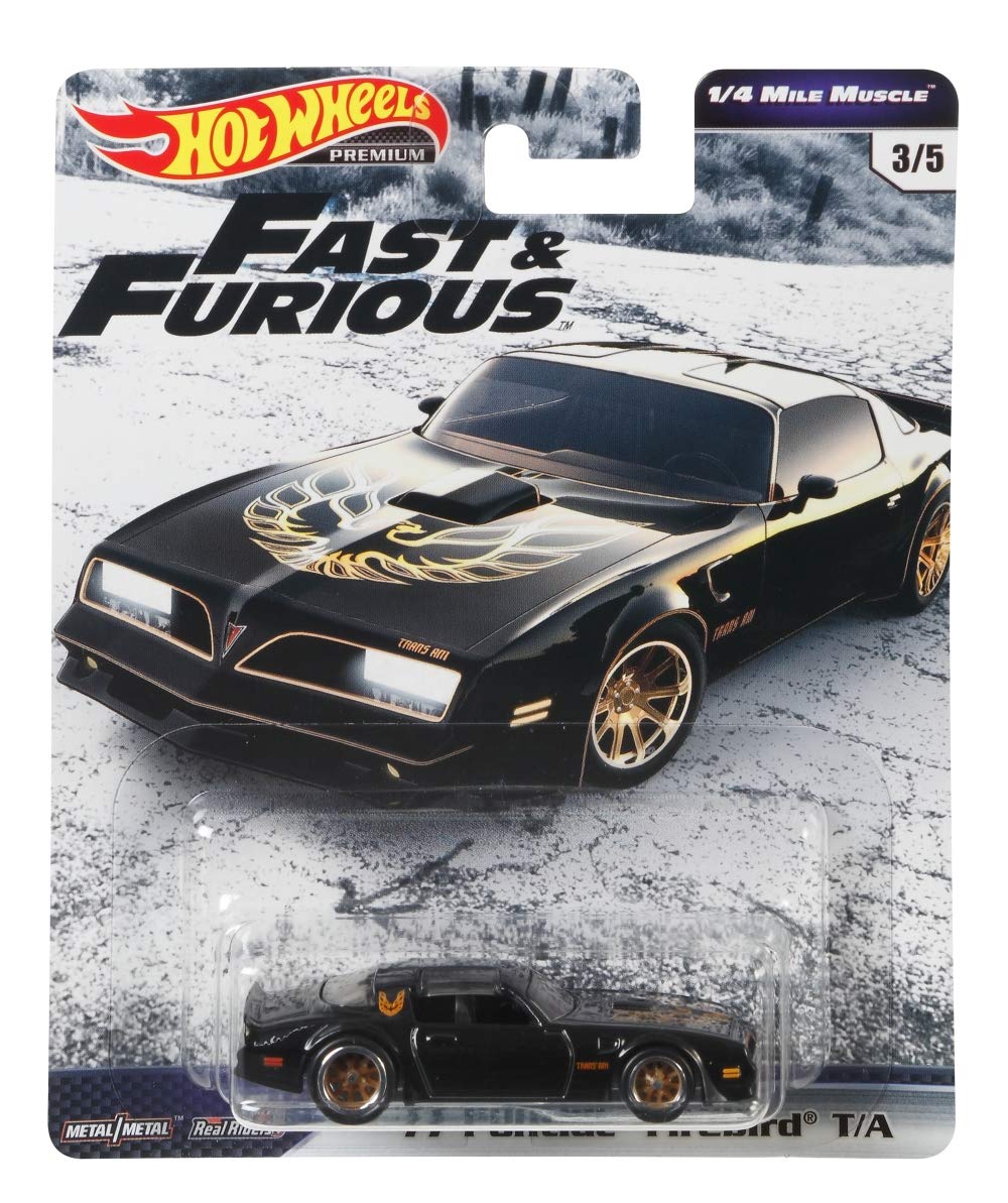 

Hot Wheels Fast Furious Премиум Ассортимент 77 Pontiac Firebird и [GBW88] T/A