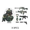 Figurine de acțiune cu mini cărămizi Forțele Speciale Navy Seals Soldați Moderni KSK SSO Blocuri de Construcție Jucării pentru Copii WM6147