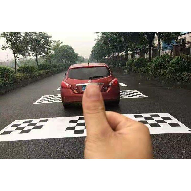360-Degree Driving Recorder Calibration Cloth Seamless Panoramic Correction Cloth Ti Scheme Debugging Cloth Debugging Cloth Black and White(High-End Debugging Fabric)