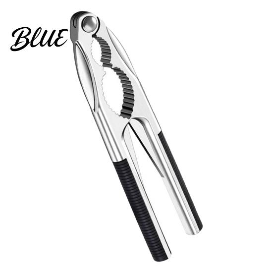 Sturdy Nut Opener Crackers for All Nuts Heavy Duty Nutcracker Pecan Ergonomic Walnut Sheller Walnuts Multi-purpose Seafood Shell Tool with Non-Slip