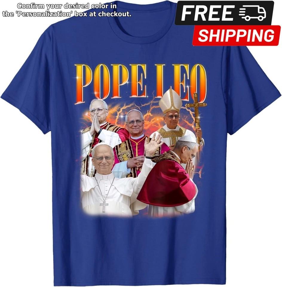 Da Pope From America Chicago Pope Leo XIV Funny Vintage Unisex TShirt Unisex T-Shirt S