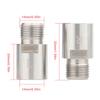 2Pcs Bicycle Pedal Extension Axis Extender Spacers MTB Converter Mountain Road Bike Adapter Titanium Alloy Screw Ti Bolts