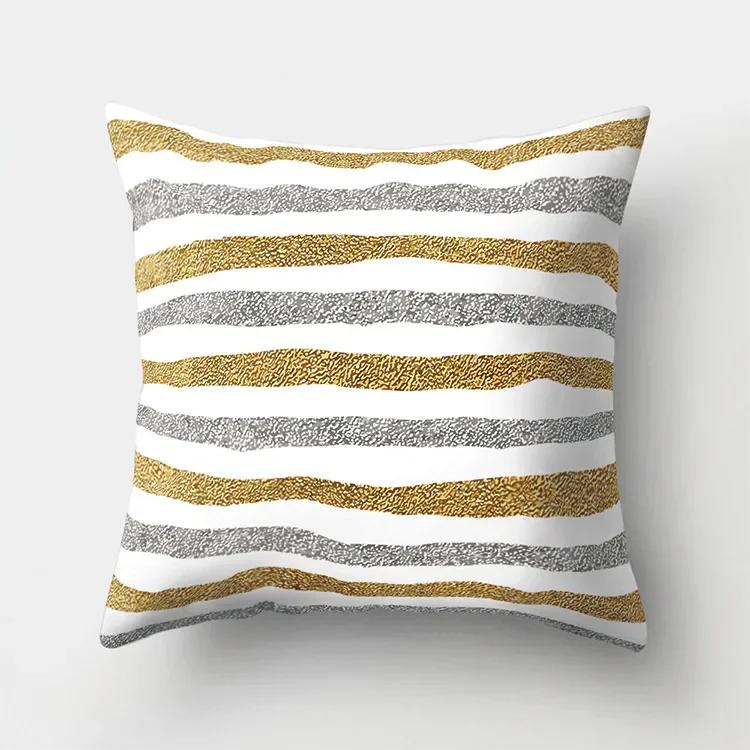 Black White Striped Cushion Cover Decorative Pillows Fashion Seat Cushions Home Decor Geometric Throw Pillow Sofa Pillowcase