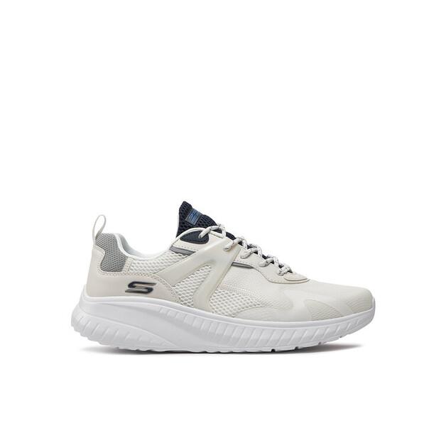 

Мужские кроссовки Skechers Bobs squad chaos-elevated drift 118034, wmlt белые EU 45.5