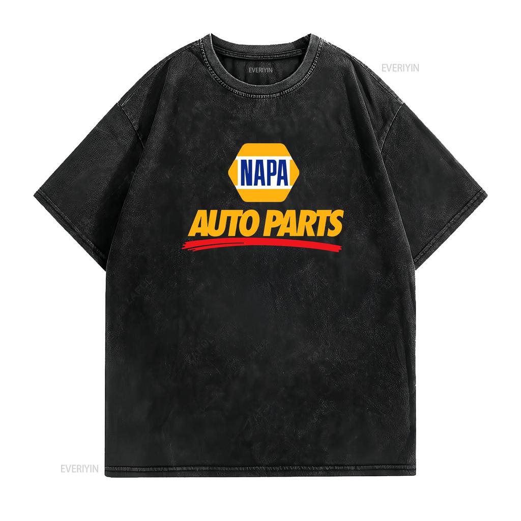 Napa Auto Parts Text T Shirt Youth M Adult 6XL Fast Ship Vintage Washed Stretched Breathable Casual Soft Top For Everyday Wear