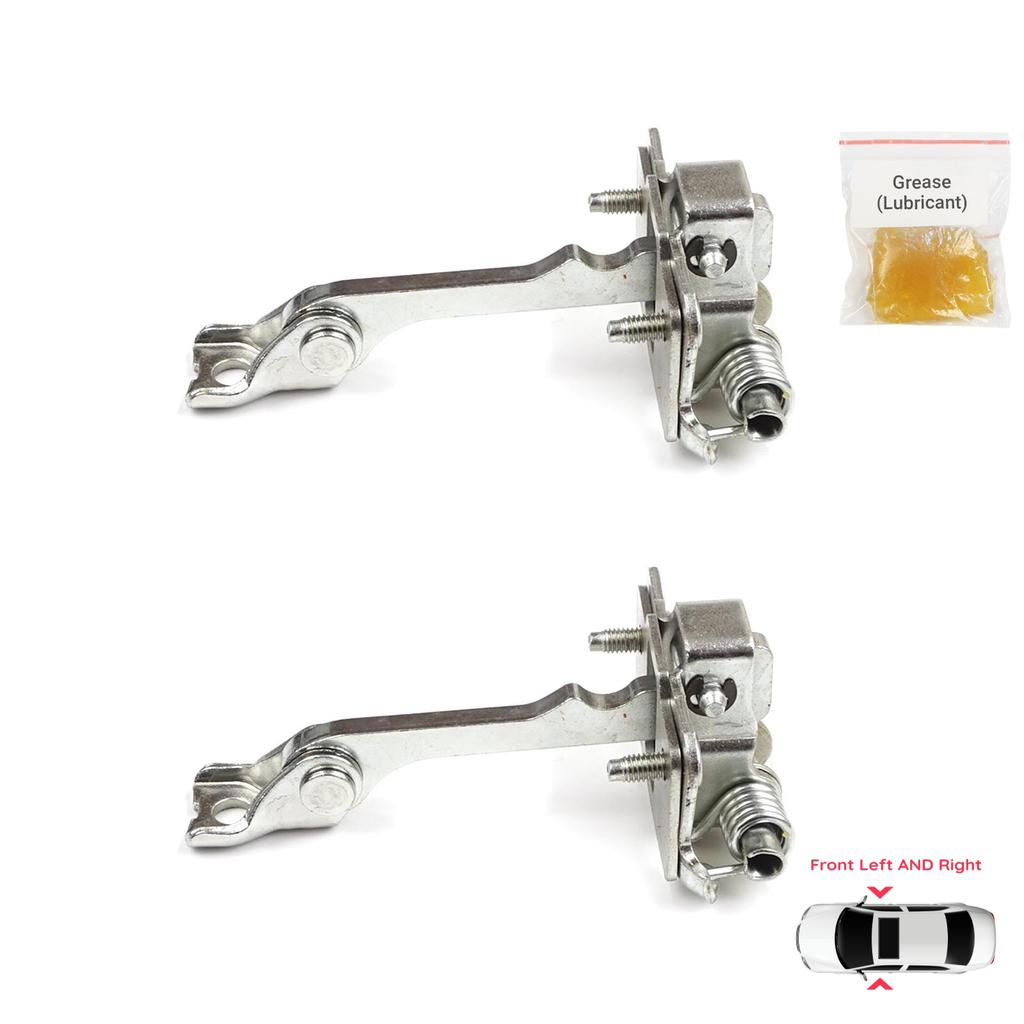 BDP949-1 2 Pieces Front Left AND Right Door Catch Hinge Brake Stop Check Limiter for Renault Master MK2 Opel Movano A Interstar 1998-2010 8200597523
