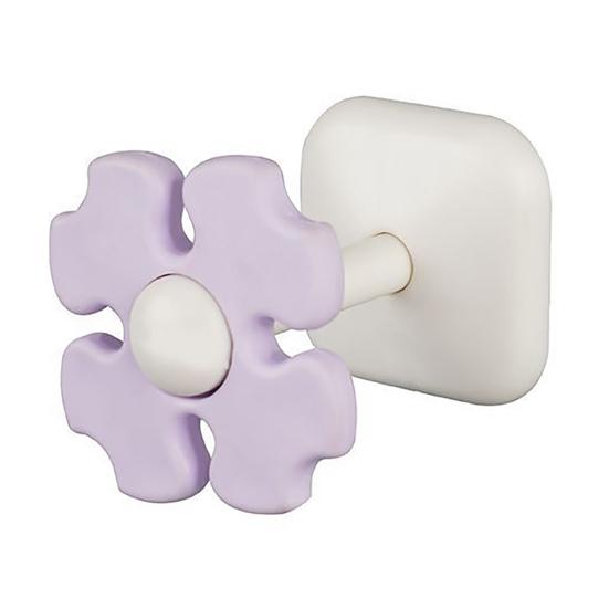 

Flower Cable Organizer Adhesive Home Office Nightstand Desk Cord Holder Wire Management Clip Phone Charging Cord Keeper фиолетовый