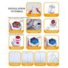 1 PACK elektrische automatische Perlenmaschine Perlschale DIY manuelle Perlenmaschine Weichkeramikplatte, Reiskorn-Perlwerkzeug Perlenvorrichtung