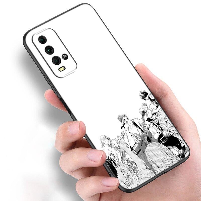 Cute Cartoon Anime Given Yaoi Silicone Phone Case For Xiaomi Redmi Note 11 10 9 8 Pro 11T 10T 10S 9S 8T 9 9A 9C 9T Black Cover