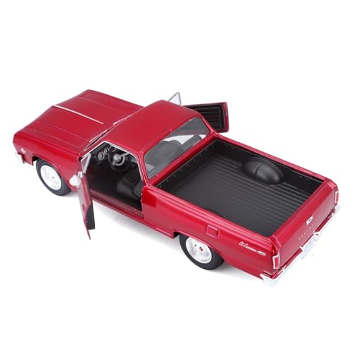 Maisto 1/24 Scale Chevrolet El Camino Red / Diecast Model Car, Finished Product 31977
