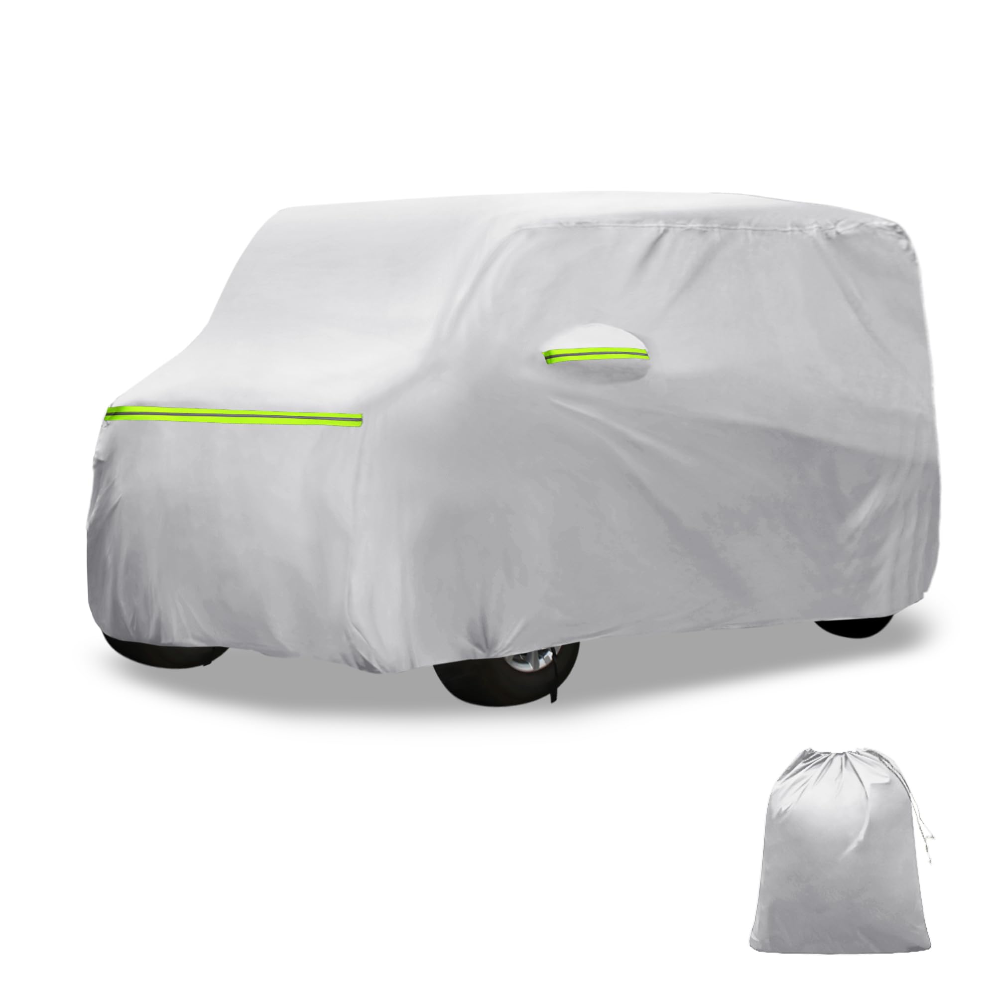 

X AUTOHAUX Чехол на кузов автомобиля для Suzuki Wagon R Stingray и имеет новую водонепроницаемую ткань, что делает его легким и удобным для флисовой подкладки