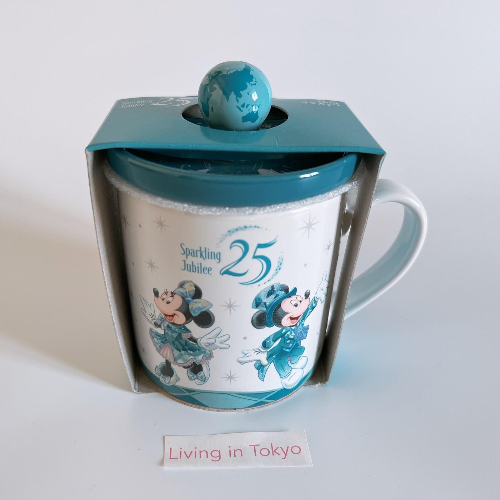 Tokyo DisneySea 25th Anniversary Sparkling Jubilee Mug Cup Lid 2026