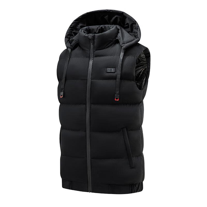 Shenbaolai Men s 9-Zone Hooded Smart Heated Vest