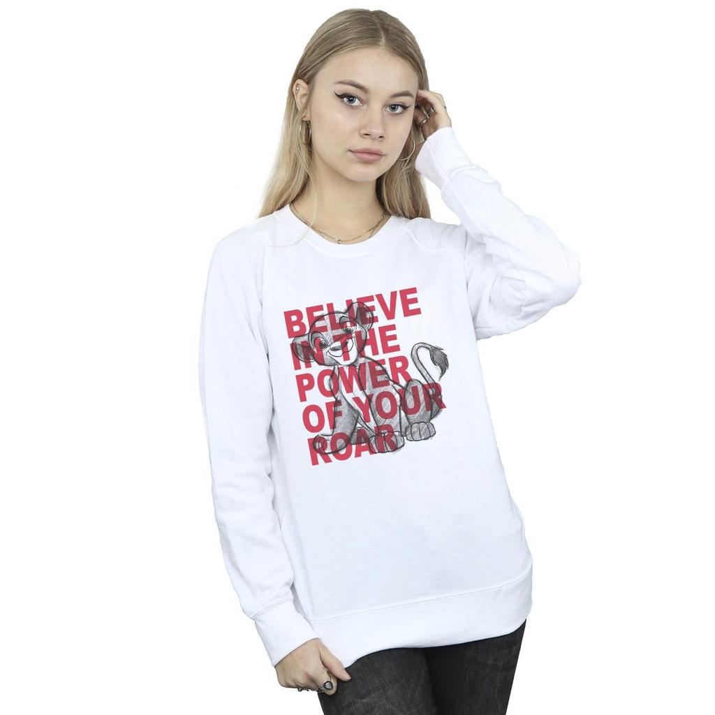 Disney Womens/Ladies The Lion King Power Of Roar Sweatshirt