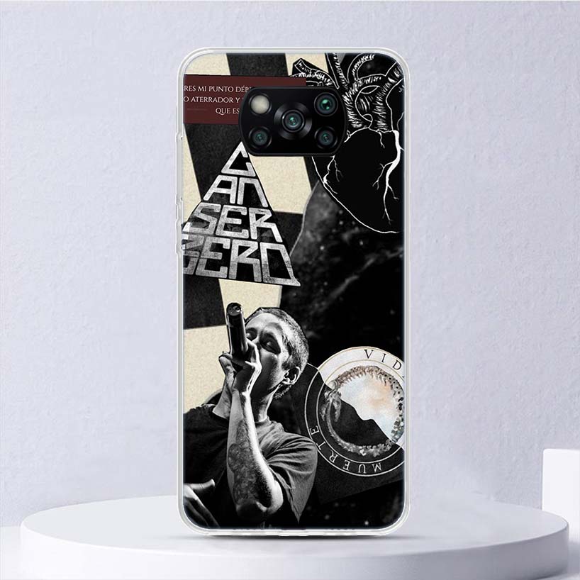 Residente C-Canserbero Soft Case For Xiaomi Poco X7 X6 X5 X4 X3 Nfc F7 Ultra F6 F5 Pro Phone Cover F4 Gt F3 M5S M4 M3 M5 M6 Coqu