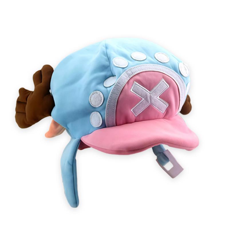 Anime One Piece Plush Hat Tony Tony Chopper Trafalgar Law Cosplay Plush Hat Halloween Party Costume Hat Accessories Prop