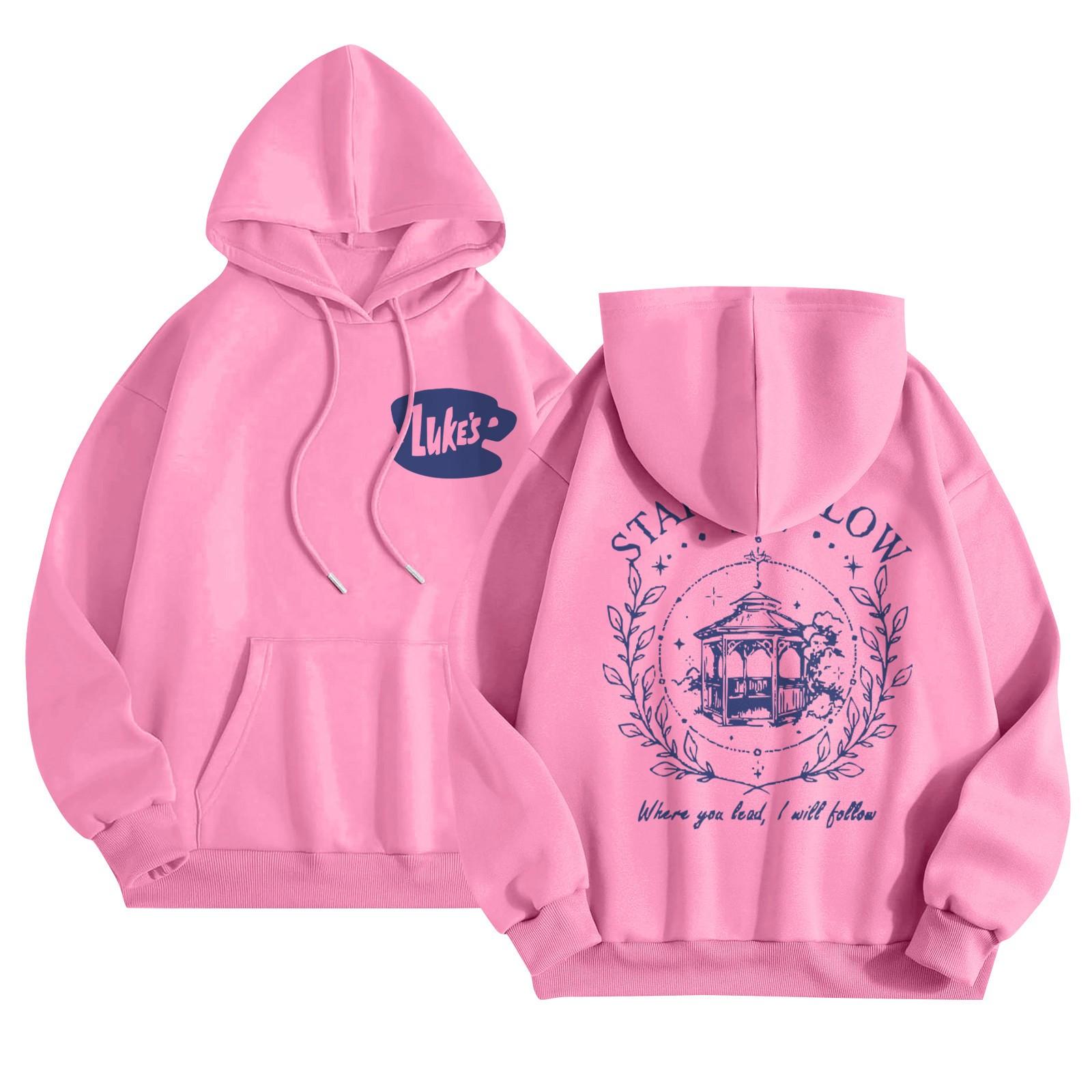 

Женские толстовки с капюшоном, свободные толстовки с длинным рукавом, повседневные пуловеры, толстовки с капюшоном, топы XXL розовый