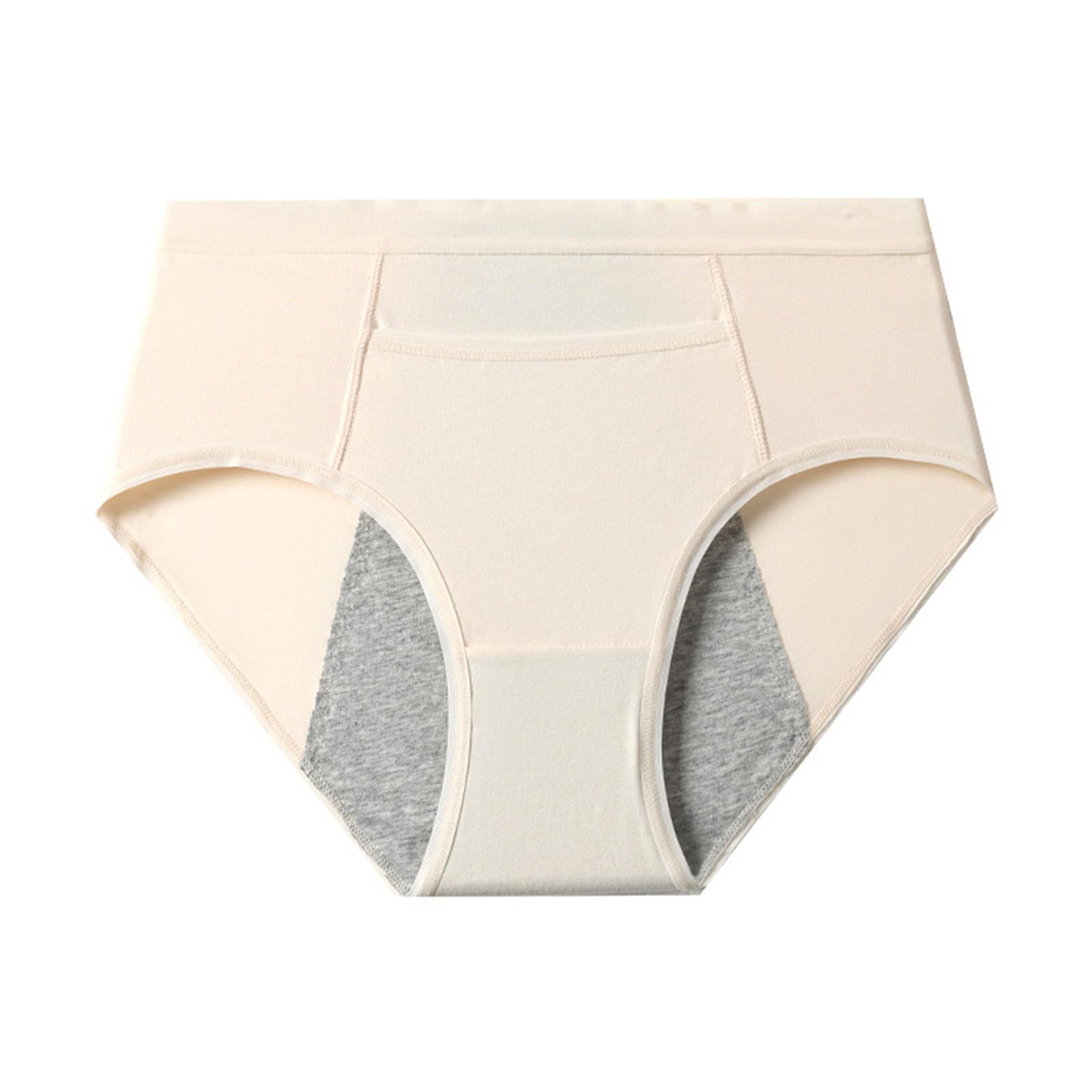 

High-waisted Leak-proof Extra-wide Menstrual Pants For Women XL рожевий