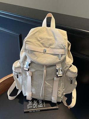 Damen Nylon Wasserdicht Yoga Rucksack - Leicht, Großes Fassungsvermögen, Modischer Schulrucksack