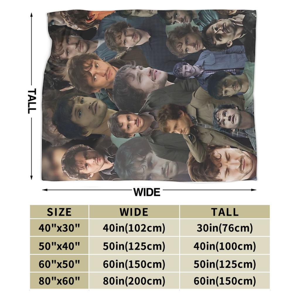 Will Graham Photo Collage 4005287359.6760 Blanket Cover Flannel Warm Throw Blanket for Outdoor Travel Bedspread