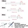 1/1.6/2/3M Spring Pipe Dredging Tools Sewer Pipe Unblocker Drain Snake Hose Drain Cleaner Sticks Clog Remover Cleaning Household