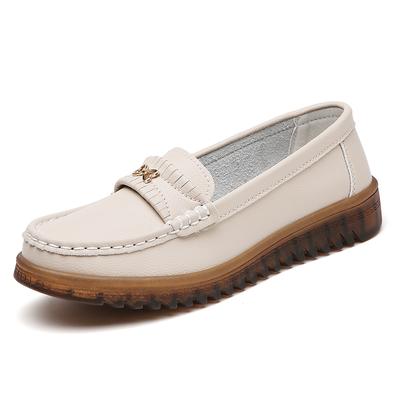 Fashion Women Shoes for Spring 2025 Women Moccasins Casual Sneakers Zapatos Mujer Autumn Outdoor Slip On Flat Bottom Non-slip Loafers