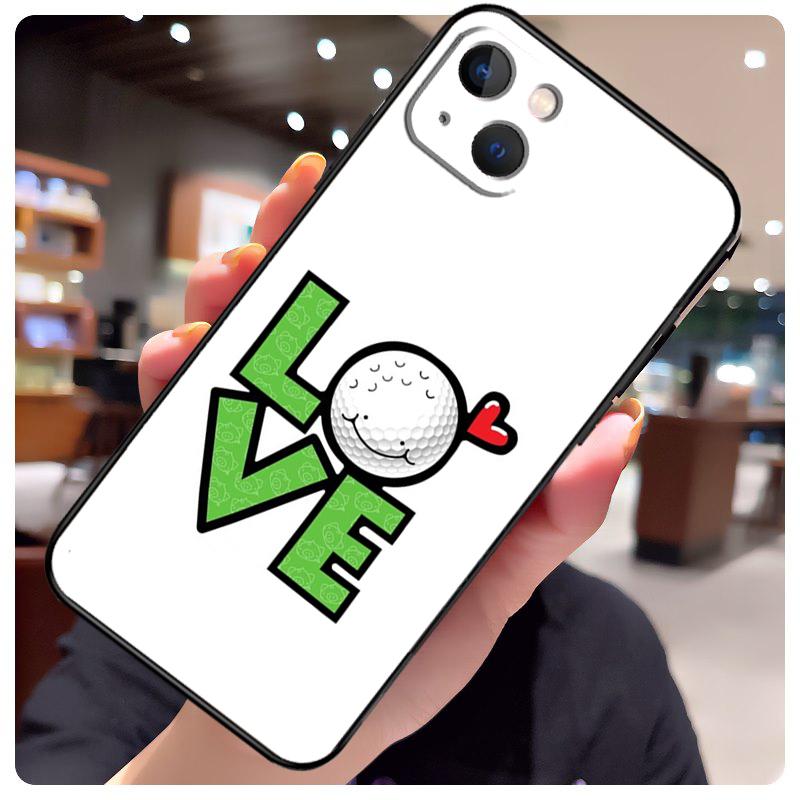 Golf Ball Case For iPhone 14 Pro Max 16 15 11 12 13 17 Pro Max mini 15 16 Plus 16e 17 Air Phone Cover