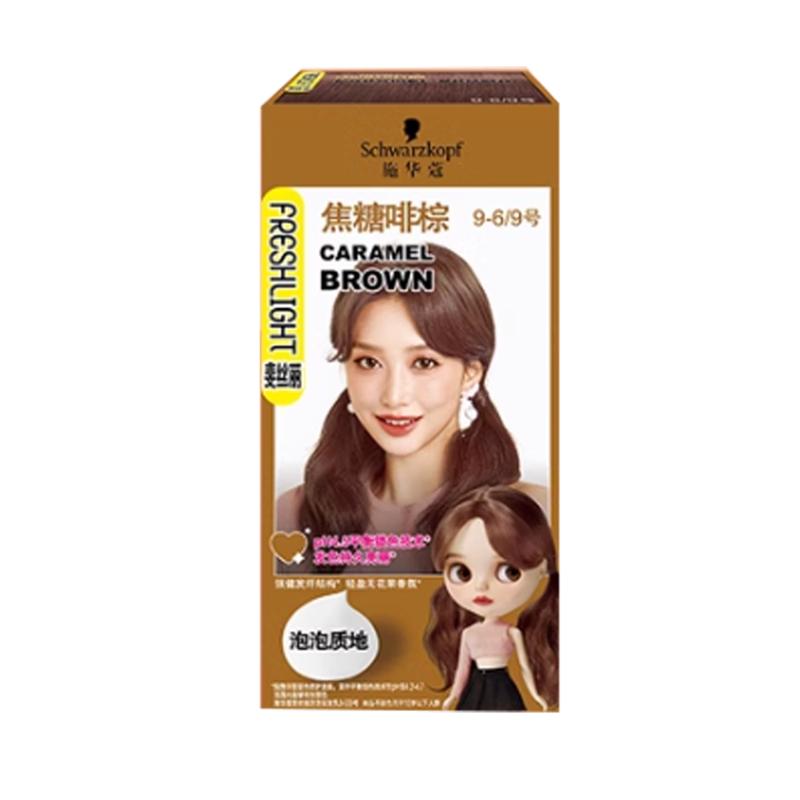 Schwarzkopf Feisili Bubble Hair Color Cream 2.0 *2 #caramelbrown