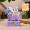 Seal Shape Zodiac Horse Figurines Resin Pony Ornament Collectible Desktop Ornament  Gift Giving