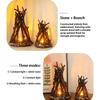 1PC Retro Campfire Night Light Soft Light Atmosphere At Home And Restaurant Led Tree Branch Stone Lights Flame Lamp 3D