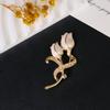 Elegant Women's Brooch: Versatile Bow & Insect Flower Design with Anti-Exposure Feature