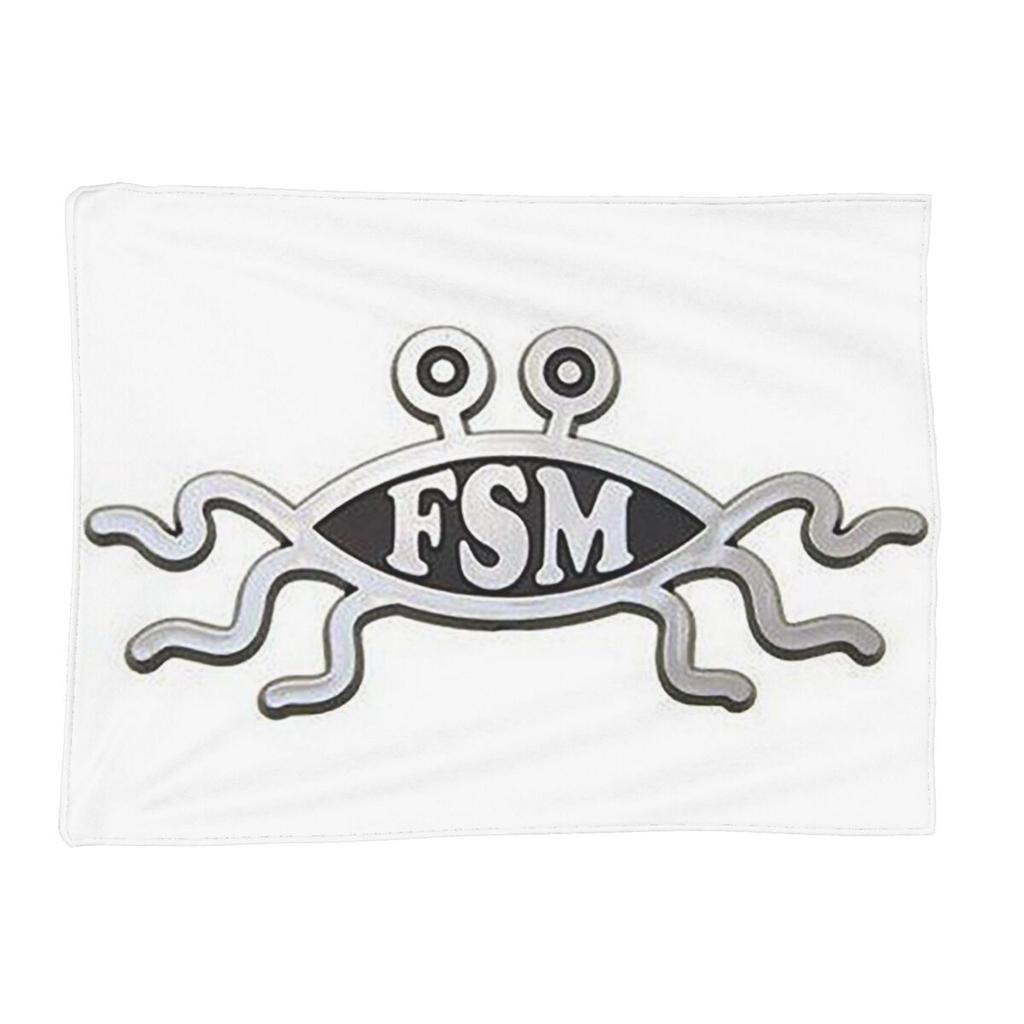 The Flying Spaghetti Monster Flying Spaghetti Monsterism FSM Blankets Flannel Throw Blanket Plush for Living room Travel Couch