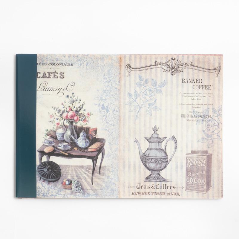 30pcs Vintage Large size Decorative paper Diy Diary Album Scrapbooking Background paper handmade Craft Supplies Collage material