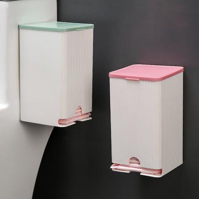 Wandmontierte Aufbewahrungsbox für Damenbinden Staubdichte Aufbewahrungsbox für Taschentücher und Wattestäbchen Badezimmer-Organizer-Zubehör