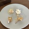 Adjustable Open Band Hermit Crab Statement Ring Conch Shell Wrap Ring  Music Festival Outfit