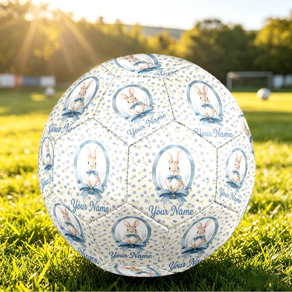 Custom Name Text Size 5 Football,Peter Rabbit Standard Training Soccer Ball