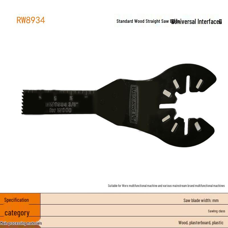 Universal Quick-Release Saw Blade for Worx, Makita, DeWalt, Kress – European Market Ready