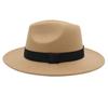 Shanghai Fedora Hat Tie-Dye Top Hat Jazz Hat Men And Women Felt Hat Temperament Woolen Hat Trend