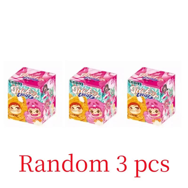 Wakuku Fuzzy Trendy Fun Party Blind Box Cute Wakuku Action Figure Mystery Box CuteDoll Bag PendantDoll Surprise Bag Gift Toy