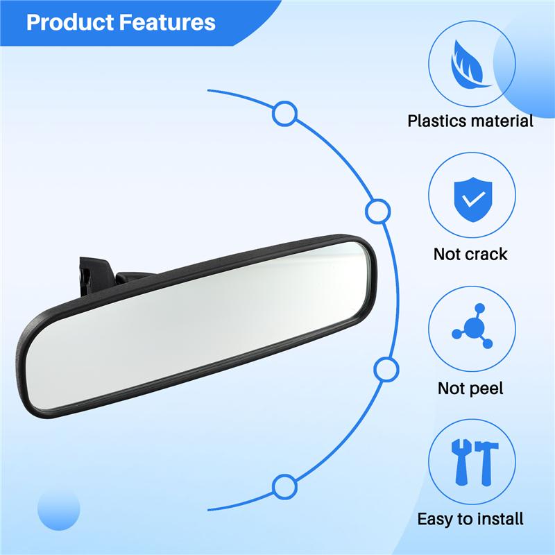 Authentic 87810-60190 Car Interior Rear View Mirror For Toyota Land Cruiser Prado LC120 LC150 2002-2017