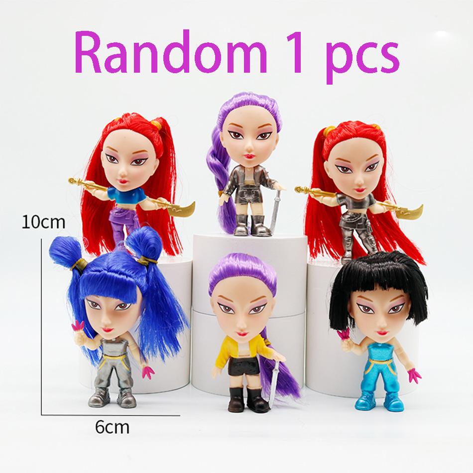 Korea K-Pop Demon Hunters Blind Bag Anime Figure Rumi Mira Zoey Sussy Dolls Blind Bag Mystery Box Decoration Kids Christmas Gift