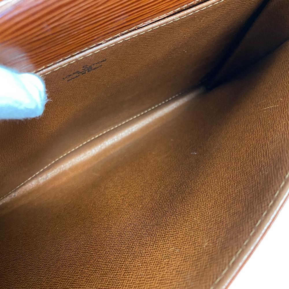 LOUIS VUITTON M52723 business bag Epi Epi Leather Jena 28 Clutch bag Brown Epi Leather mens Used