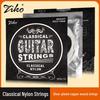 ZIKO Lio Classical Guitar Strings Set - Silver-Plated Wound Nylon, 6 Strings